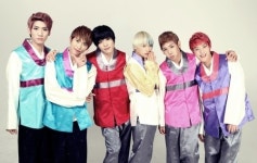 신인그룹 지아이엠, 한복입고 해피뉴이어