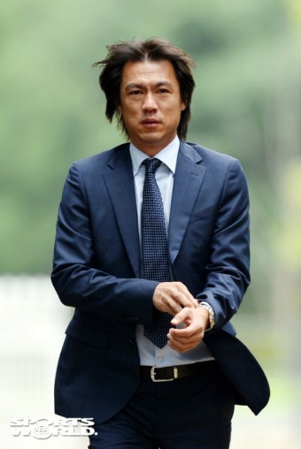 [SW포토] 홍명보 신임감독, 가장 먼저 도착