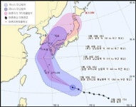 태풍 다나스…오는 8일, 9일 전국 비 내릴 것