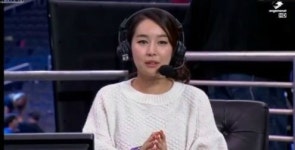 SK텔레콤 T1롤드컵 우승 방송 중 조은나래 등장? 예쁘네