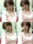 한선화, 첫 방송 앞두고 컴백 셀카 귀요미