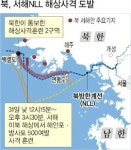북한 포탄 100여발 북방한계선(NLL)이남 투하…우리 군 300여발 대응사격