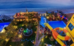 대부도 걸리버여행기펜션 워터슬라이드 고객 관심 ↑