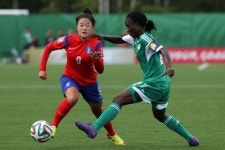 한국 여자축구 패배 U20월드컵 나이지리아에 1-2..조 최하위