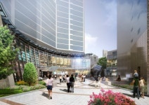 서울 중심부에 복합 상업시설 ‘덕수궁 롯데캐슬 뜨락’ 탄생