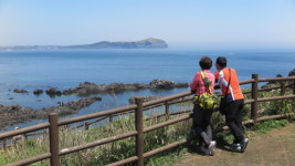 성산·오조 지질트레일 길 열림 행사 화산·바다·사람  모두 한자리에 이야기 품은 길