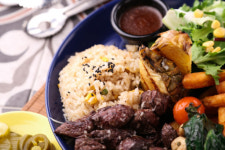 오니기리와이규동, 리즈스테이크갤러리 맛있는 사업설명회
