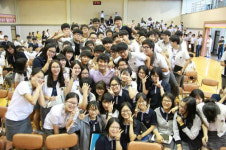 코리안 특급  박찬호, 시골 고등학교 방문하여 학생들과 대화 ‘성공미래에 이르는 꿈…’