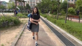 학교 다녀오겠습니다 한승연, 서인천고 가서 눈물 글썽?