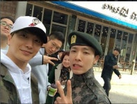 최강창민 최시원, 슈주 이특 “곰신” 눈길…“동해 수료식 다음주는 시원이 가는것도 보고”