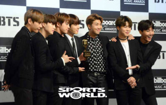 [SW포토]방탄소년단,'이제 빌보드 Hot100 이 목표'