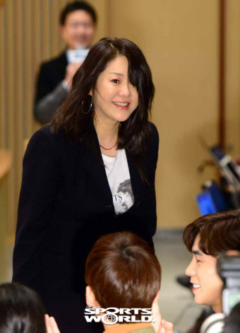[SW포토]고현정,'오랜만에 인사해요!'