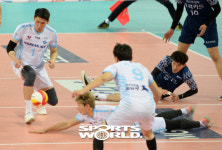 [SW포토] 수비하는 대한항공 한선수