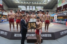 여수공업고등학교, 증평인삼배씨름대회서 단체전 우승