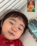 이지혜, 딸 태리와 깜찍 영상통화…♥문재완 똑 닮았네 [스타★샷]