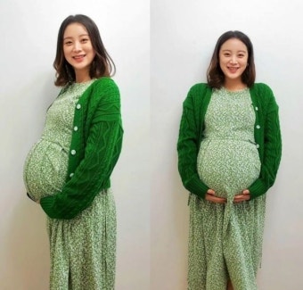 ‘신민철’ 혜림, 출산 앞둔 예비맘의 미소…“마지막 만삭 사진” [스타샷]
