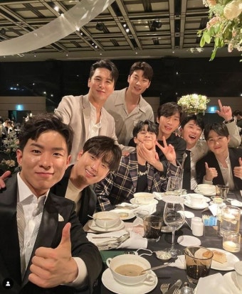 정동원, 임영웅과 여전한 형제 케미…“붐 쌤 축하드려요” [스타샷]
