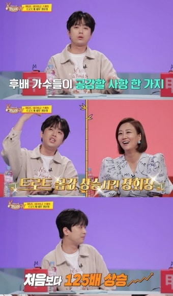 이찬원 “장윤정 덕에 몸값 125배↑…사석에서도 회장님” (당나귀 귀)