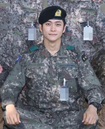 ‘우영우’ 강태오, 입대 후 근황…중대장 훈련병→조교 선발