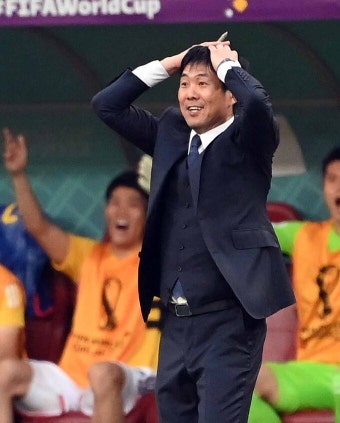 [SW포토]일본축구대표팀 모리야스 감독