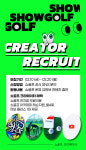월 4회 레슨에 미보플러스까지… 쇼골프, 크리에이터 모집