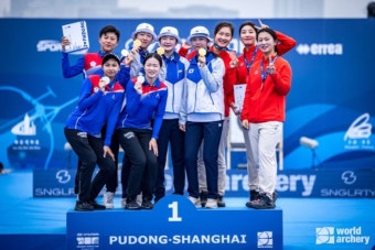 한국 양궁, 월드컵 2차 대회서 종합 1위…금5 은4 동2