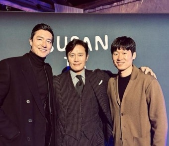 ‘득녀’ 이병헌, 인맥도 ‘열일’ 중…다니엘 헤니∙박지성과 찰칵