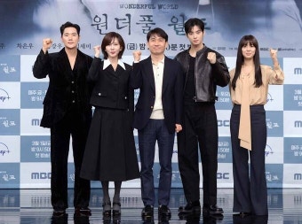 [SW포토]'원더플 월드' 파이팅!