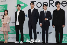 [SW포토]한서영-최용준-이현동-이민욱-소준형,네명의 남자를 획득했다