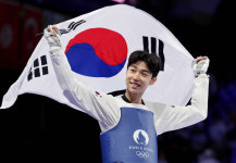 [파리 Scene] ‘태권도의 기본은 예절’ 몸소 보여줬다, ‘58㎏급 첫 금메달’ 박태준이 보여준 승자의 품격