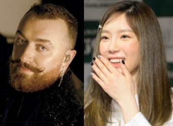태연, 샘 스미스 10주년 앨범 참여…SNS 태그