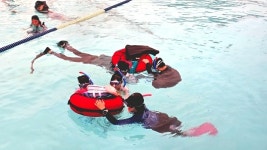 거북섬 웨이브파크, 프리다이빙 무료 클래스 진행