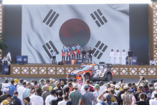 현대차 월드랠리팀, 2025 WRC 14라운드 사우디 랠리 우승