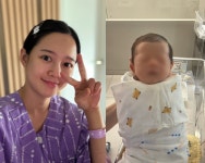 남보라, 첫 출산 후 밝은 근황…“콩알이 탄생 감사”