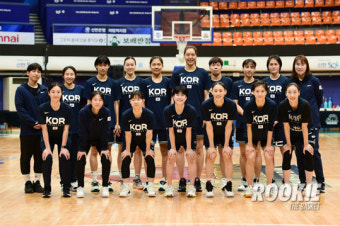 [포토] 월드컵 최종예선을 준비하는 여자농구 대표팀