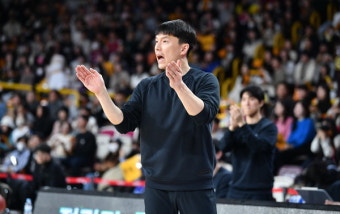 8연패 수렁에 빠졌지만 삼성 김효범 감독대행이 조급하지 않은 이유