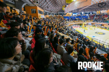 [포토] 농구 열기로 가득한 청주체육관