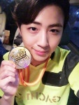 에이젝스 승엽, 아육대 풋살 결승전 팀 5-3 승리 견인 금메달 인증샷!
