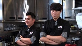 쿡가대표 이원일 첫 출격 최현석 셰프 땀까지 주워 서포트 하겠다 결연한 승리 의지