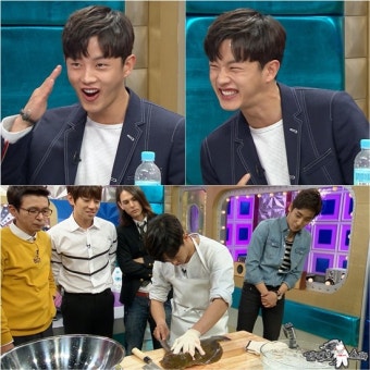 '라디오스타' 김민석, 송중기-송혜교 열애설부터 즉석 회뜨기 시범까지 '김일병의 예능감은?'