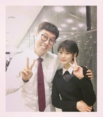 [SNS] 정소민, 김영철과 '아는 형님' 인증샷 