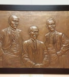 송혜교·서경덕, 3.1절 맞아 이준 열사 기념관 한글 간판 기증