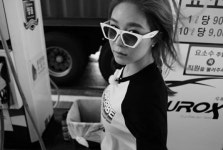 이효리가 찍은 옥주현 흑백사진 주유소에서도 우아하게[★SNS]