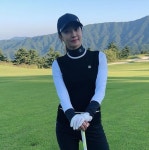 박정아, 골프선수 남편 전상우와 라운딩 인증샷 "늘 좋다"[★SNS]