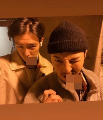 탑, 지드래곤과 흡연하는 사진 공개..'지창욱 논란' 간접 언급?