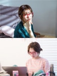 <이번 생은 처음이라>정소민, 뿔테안경+묶음머리 열일모드 포착! 열정의 드라마 보조 작가로 변신! 
