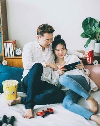 서유리  최병길 PD, 웨딩화보 공개!