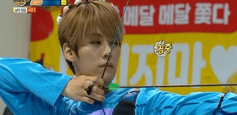 ‘2019 아육대’ ‘양궁 첫 출전’ 스트레이 키즈, 더보이즈 꺾었다 #화관 #퍼펙트골드