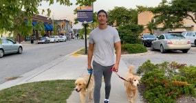 다니엘 헤니, 개농장에서 구조한 골든 리트리버 줄리엣 입양