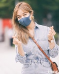 [포토] 옥주현, 블루레인 올것 같은 진 원피스